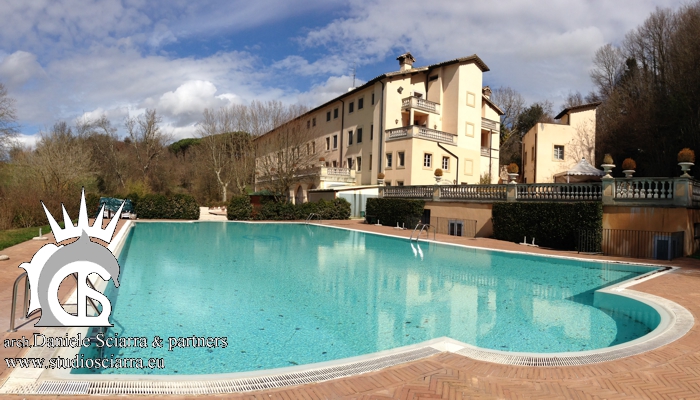 Piscine di acqua termale - Terme di Stigliano